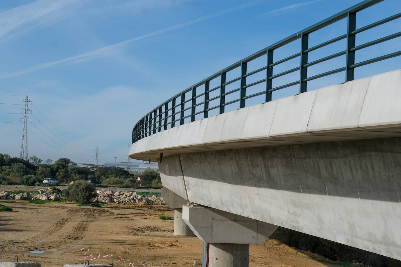 Así está la obra del tren de La Cabezuela