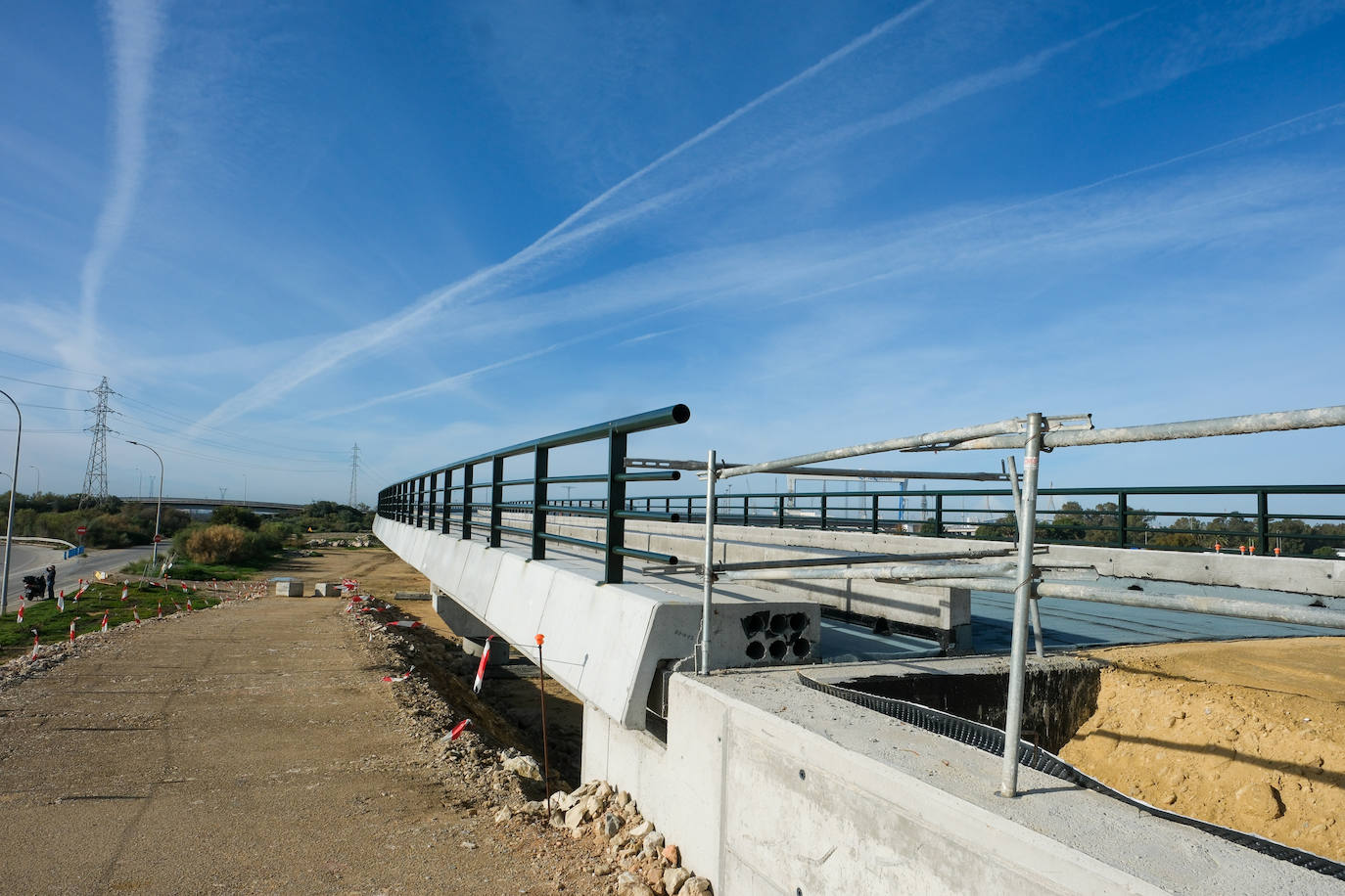 Así está la obra del tren de La Cabezuela