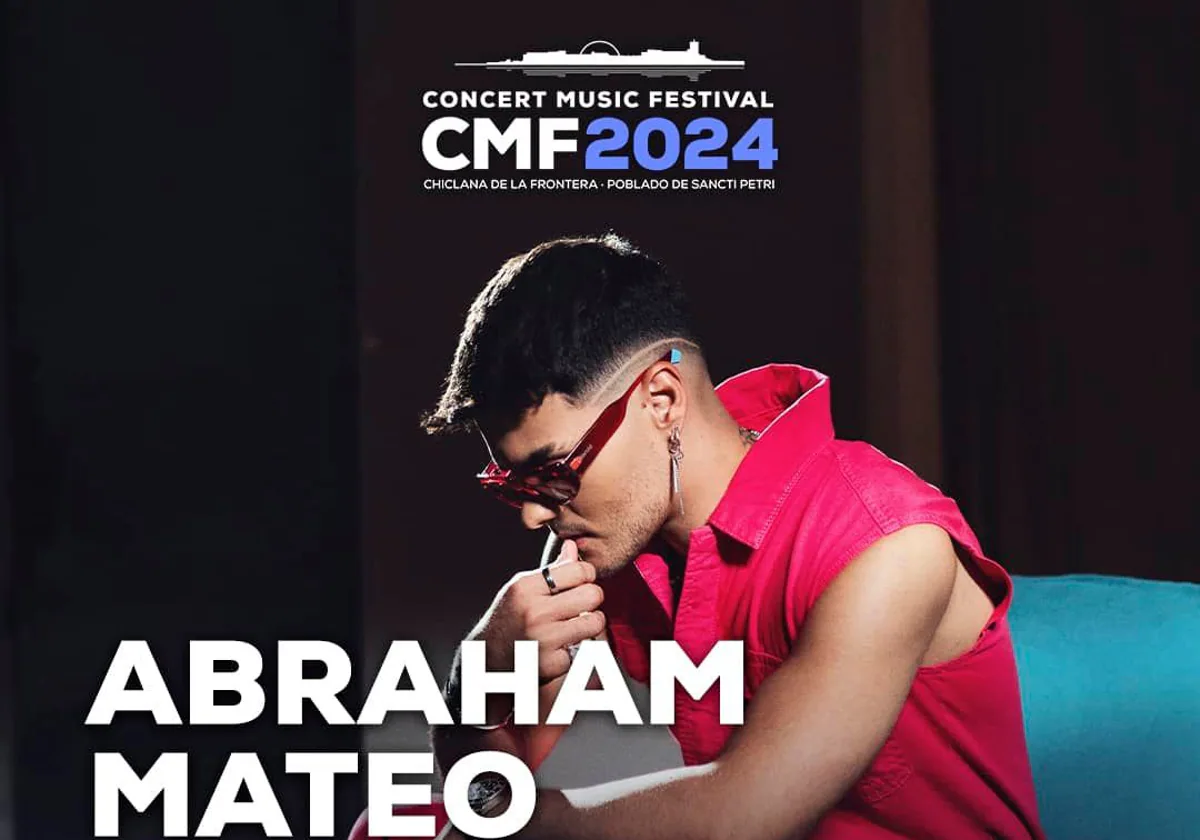 Abraham Mateo, nueva confirmación en Concert Music Festival 2024