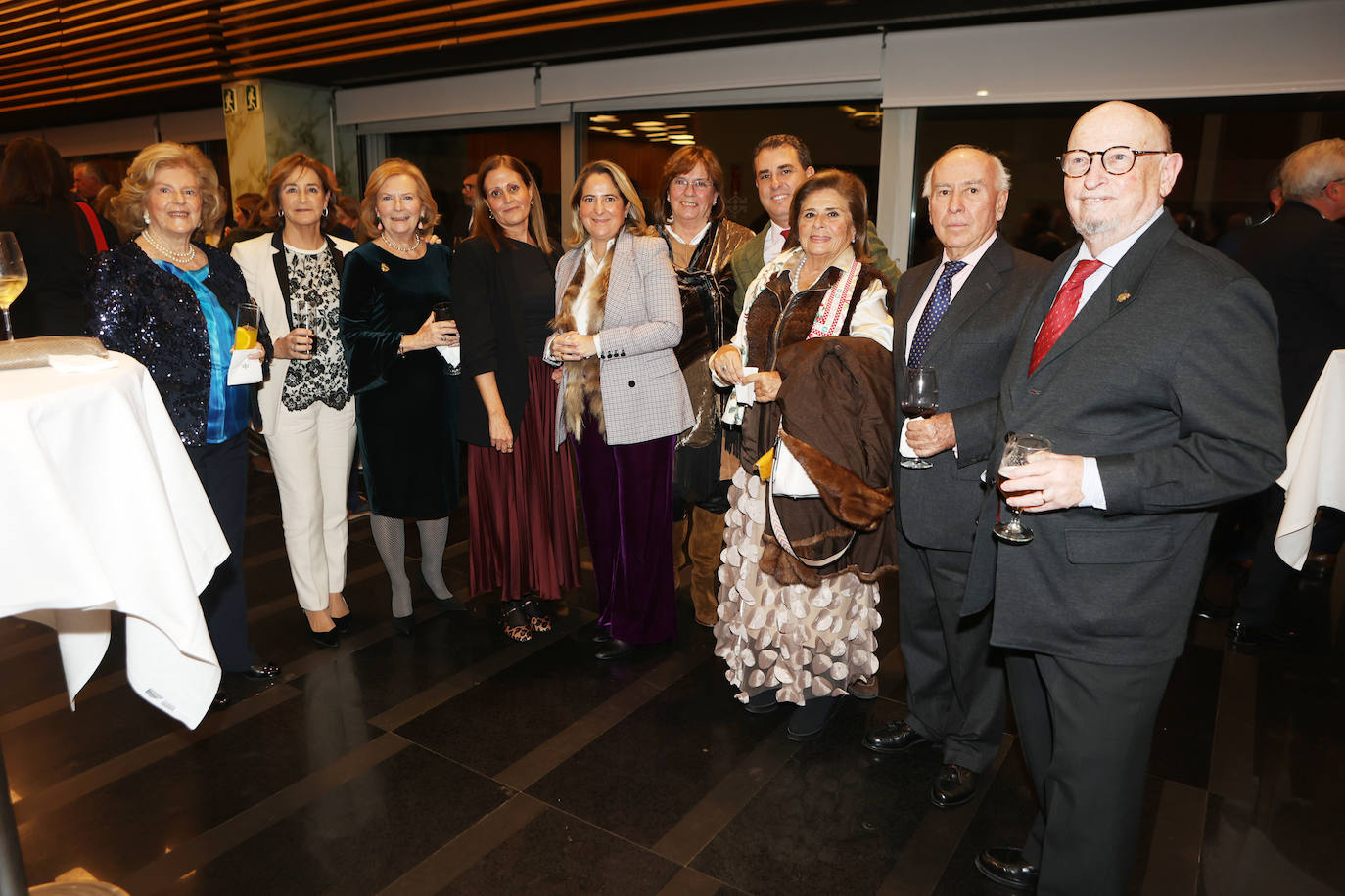 Mª Teresa García Supervielle, Carmen Díaz-Gálvez, Mª Ángeles Bustamante, Irene Martínez, Ana Revuelta, Ángeles Fernández, Arturo García-Agulló, Blanca García-Agulló, Pancho García-Agulló y Enrique García-Agulló.