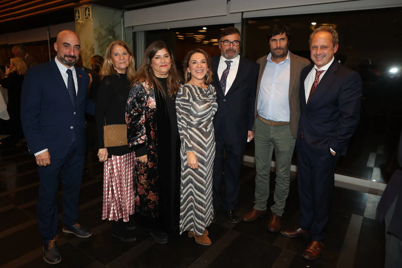 Jaime Ruiz, Maripaz Sánchez, Patricia Dávila, Gema Rodríguez, Santiago Villagrán, Juan Castañeda y Pepe Amaya.