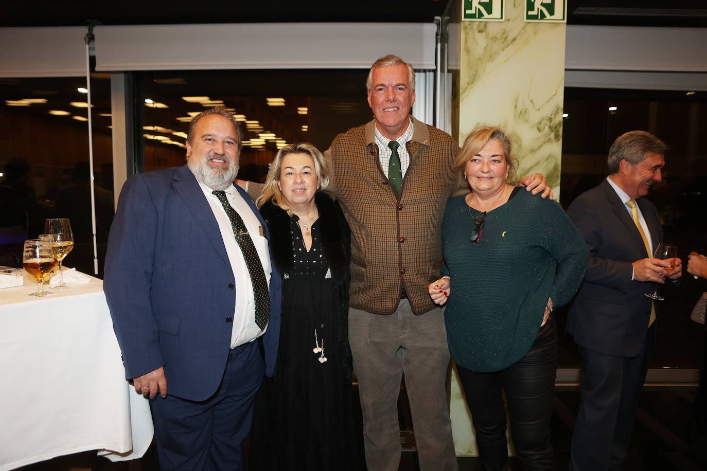 Manolo Garrido, Raquel Rey, Johan Van Vroenhoven y Carmen Izquierdo.