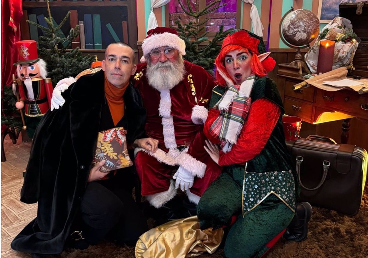 Papá Noel ya tiene casa en la Plaza de Toros de El Puerto