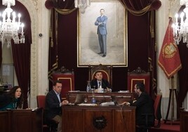 El último Pleno del año del Ayuntamiento de Cádiz acaba en bronca