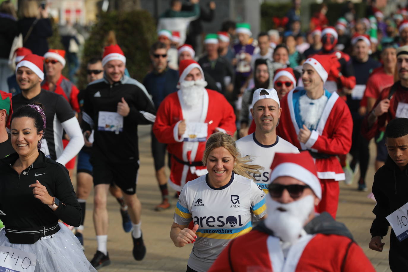 Las mejores imágenes de la San Silvestre en El Puerto