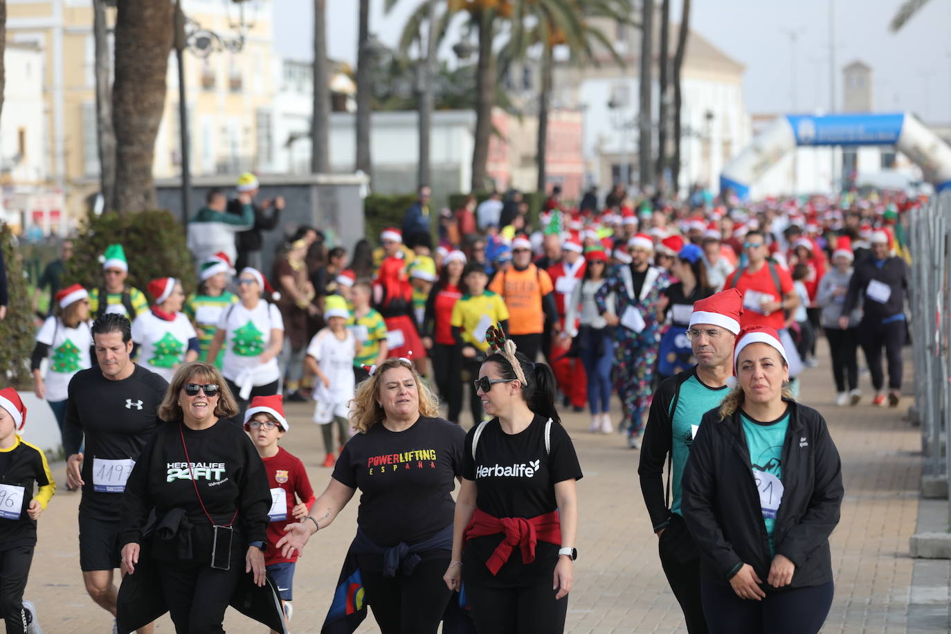 Las mejores imágenes de la San Silvestre en El Puerto