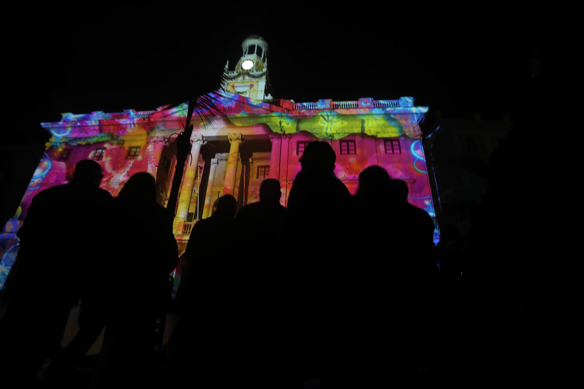 Así fue el espectacular videomapping en San Juan de Dios
