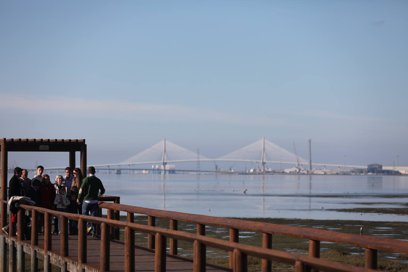 Cádiz estrena 2024 con un ambiente relajado