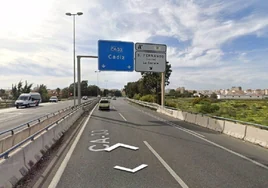 Ocho heridos, entre ellos una menor, en un accidente de tráfico en la autovía Cádiz-San Fernando