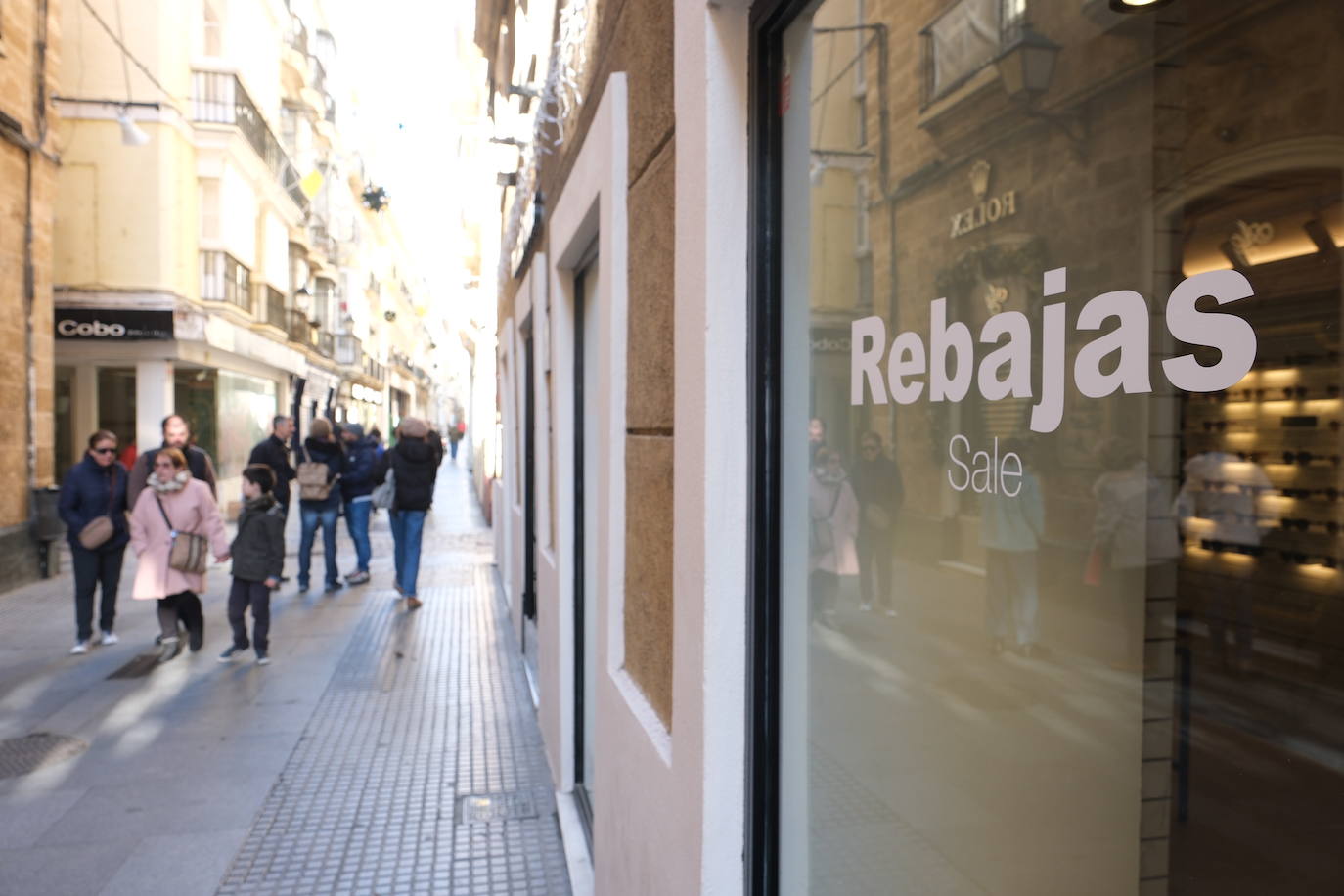 Cádiz se prepara para las rebajas de invierno