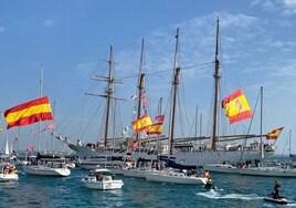 Salida del buque Juan Sebastián Elcano: horario y días de visita en Cádiz