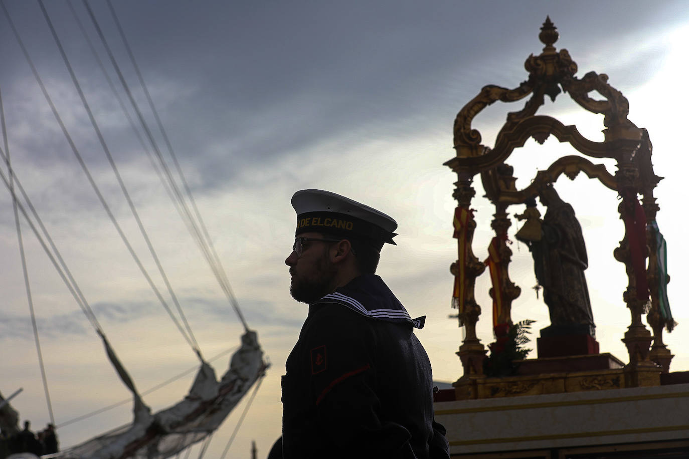 Fotos: Adiós al buque Juan Sebastián de Elcano, el embajador de Cádiz inicia un nuevo crucero de instrucción
