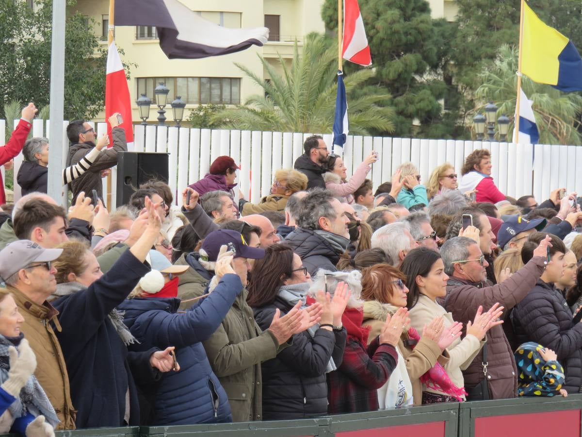 Fotos: Salida del buque Juan Sebastián de Elcano en su 96 crucero de instrucción