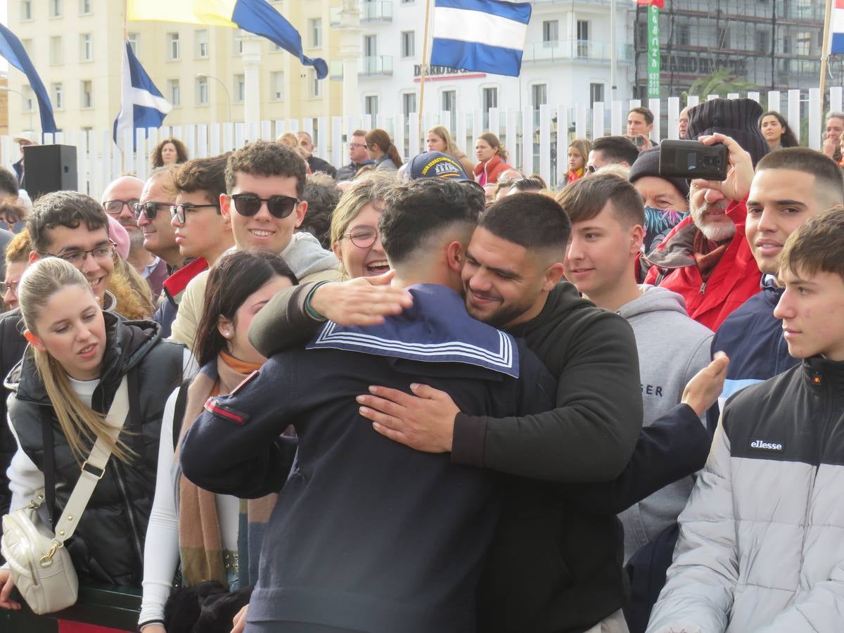 Fotos: Salida del buque Juan Sebastián de Elcano en su 96 crucero de instrucción