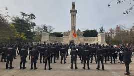 La Policía Nacional conmemora en Cádiz sus 200 años