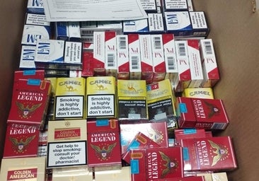 Hallan en un quiosco de Algeciras más de 150 cajetillas de tabaco de contrabando y denuncian al dueño