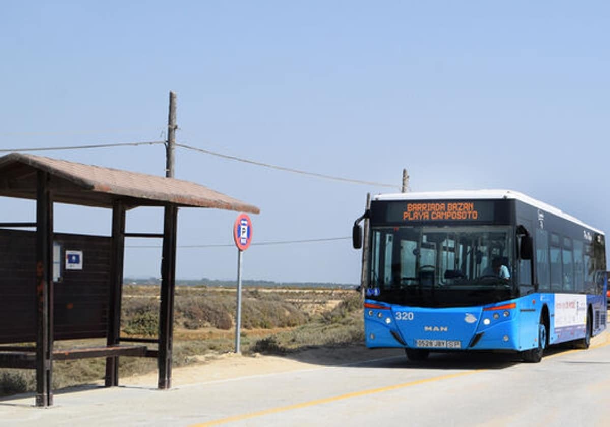 Autobús urbano de San Fernando.