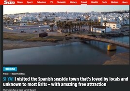 Una periodista de 'The Sun' descubre Conil: «Había bares a lo largo de la orilla del mar»