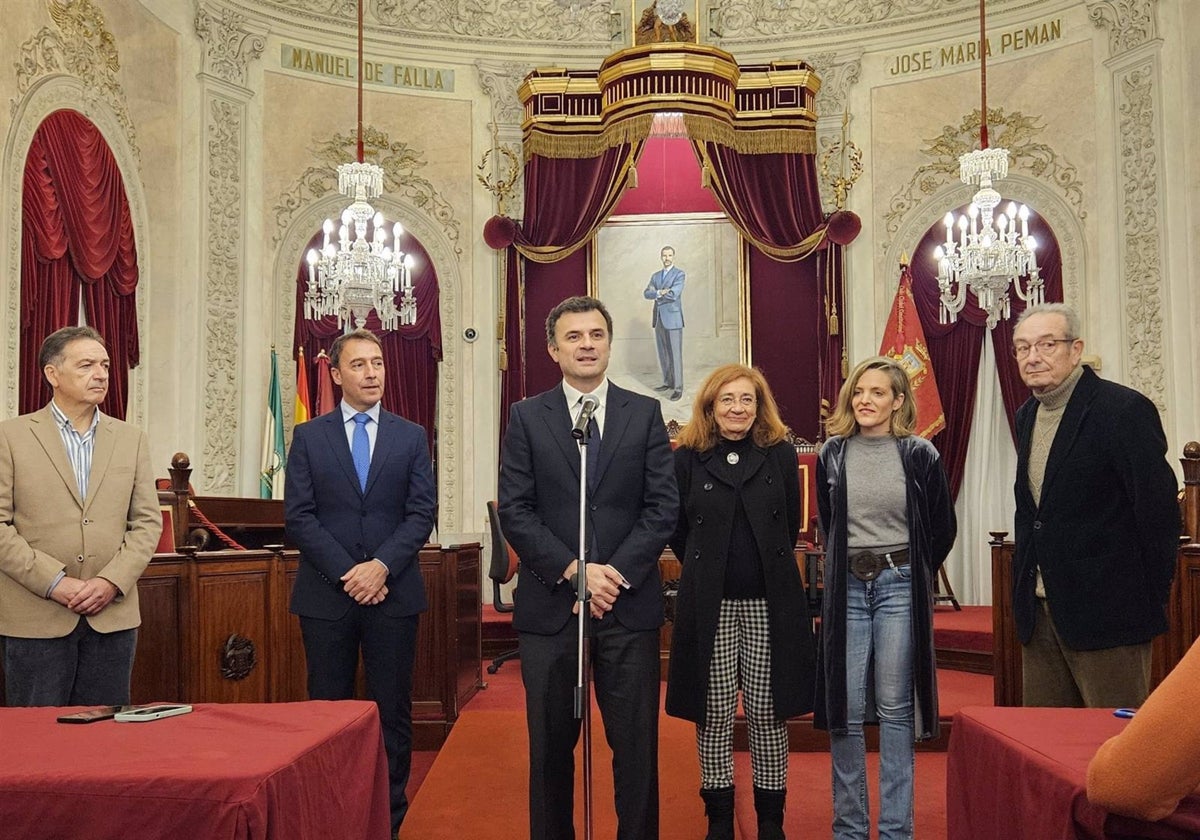 Bruno García presentó los actos en homenaje a Benot