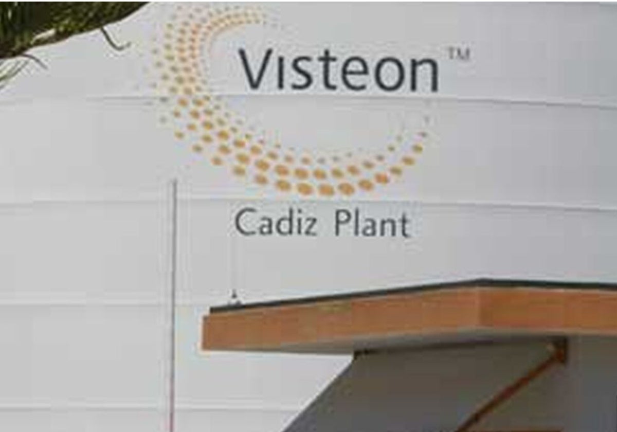 Fachada de la planta de Visteon en el polígono de Tecnobahía