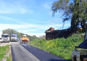Obras de mejora del firme de la carretera A-2302 entre Benaocaz y Ubrique