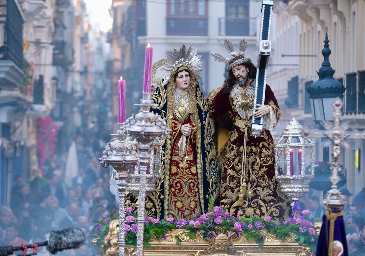 Las imágenes del Vía Crucis