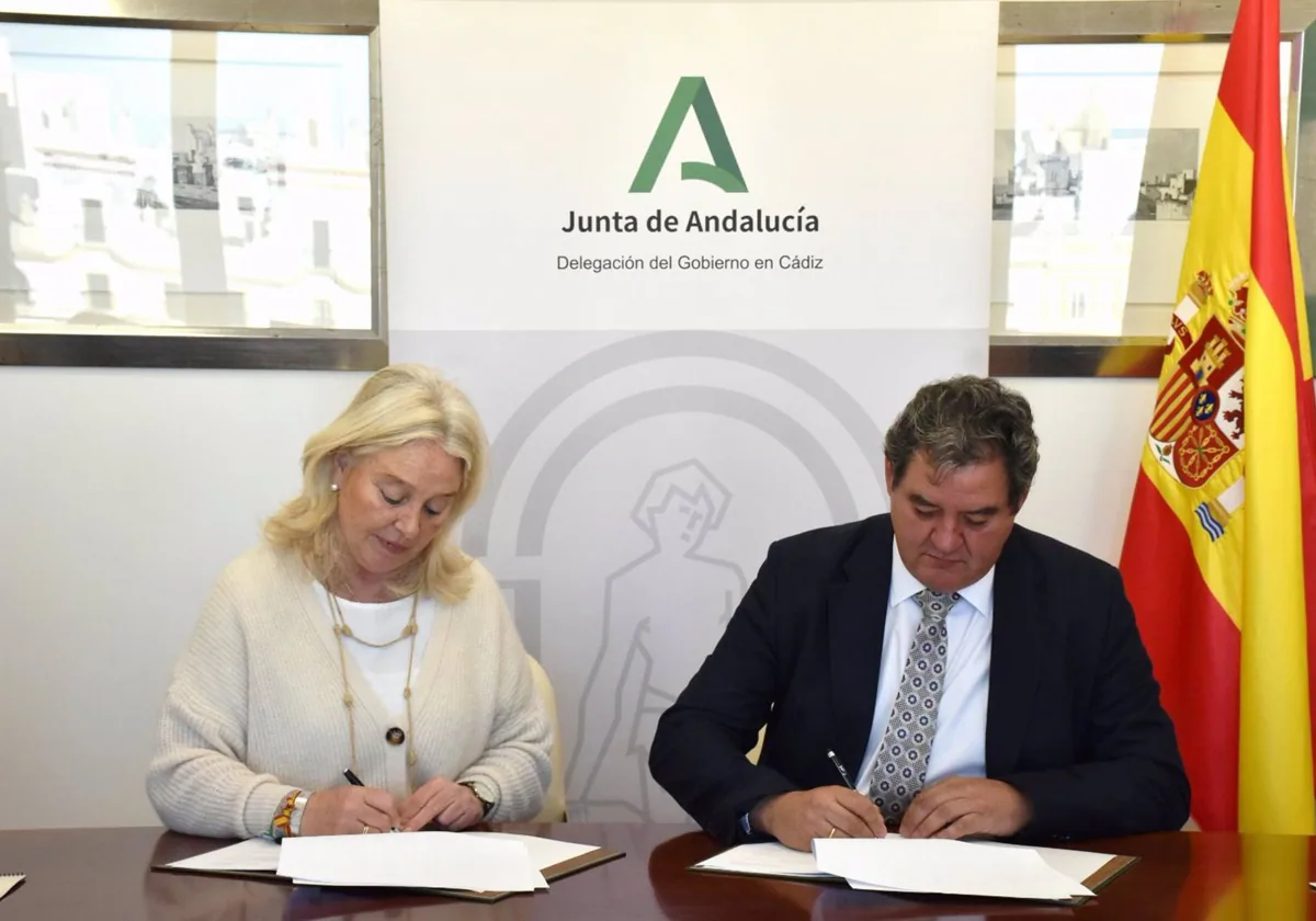 La Junta firma un convenio para mejorar el acceso al Hospital de Puerto Real