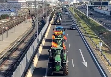 Tractorada del jueves 22 de febrero en la provincia de Cádiz: carreteras afectadas y puntos calientes