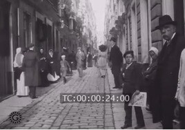 Así era Cádiz en 1911: el vídeo que muestra sus calles, su gente, sus azoteas...