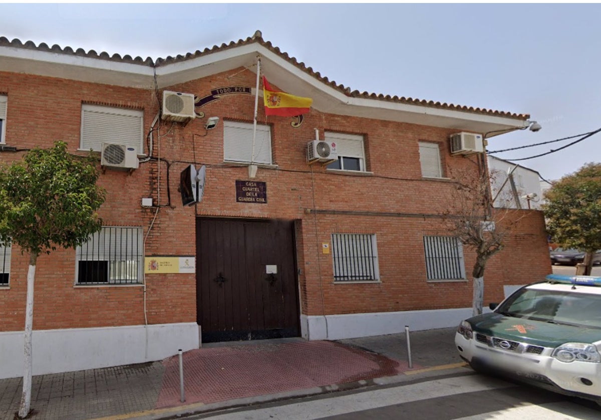 Cuartel de la Guardia Civil en Barbate