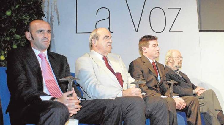 Pablo Grosso, Monchi, Javier Manterola y Caballero Bonald, Premios LA VOZ de Cádiz