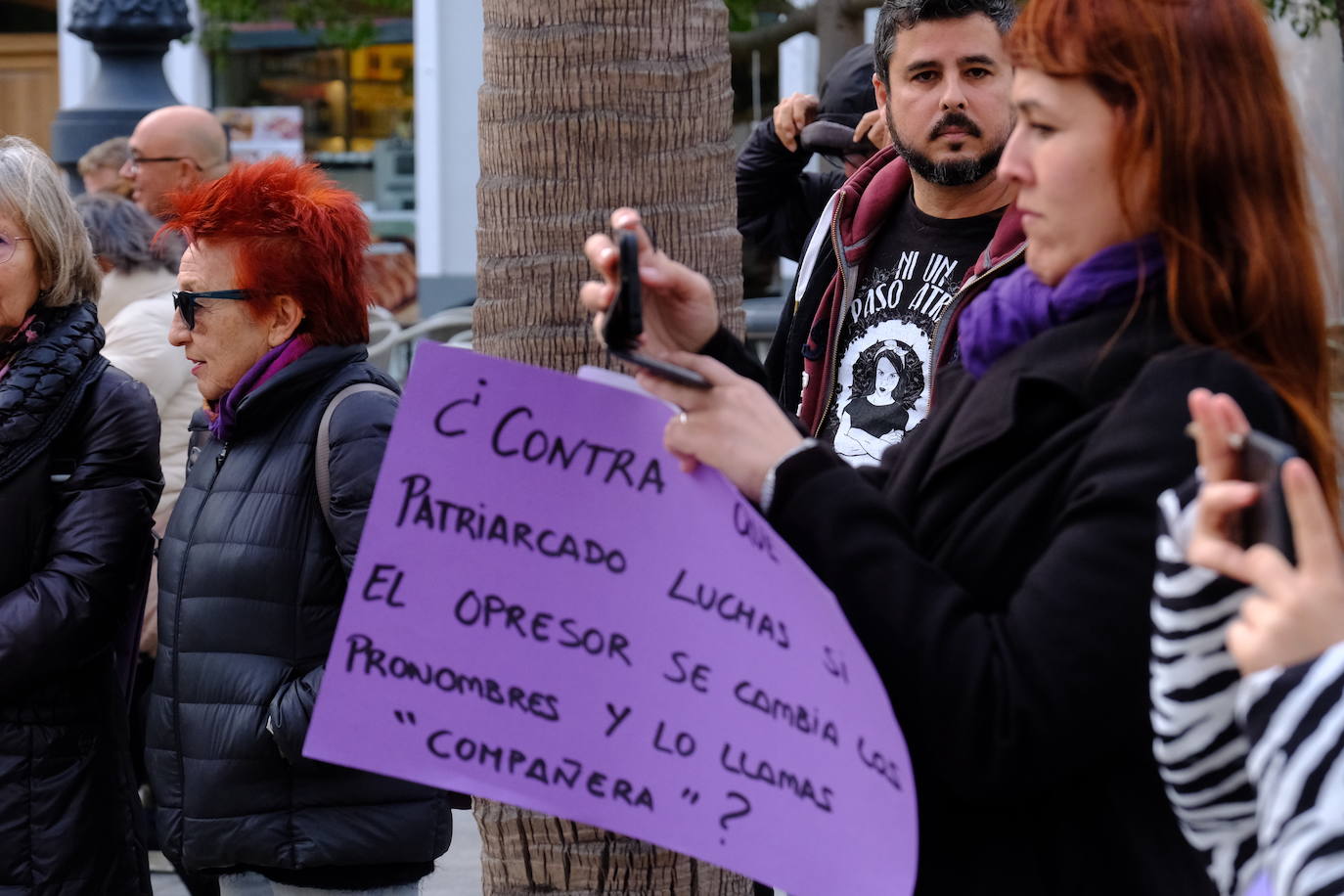 Fotos II: Manifestación 8-M en Cádiz