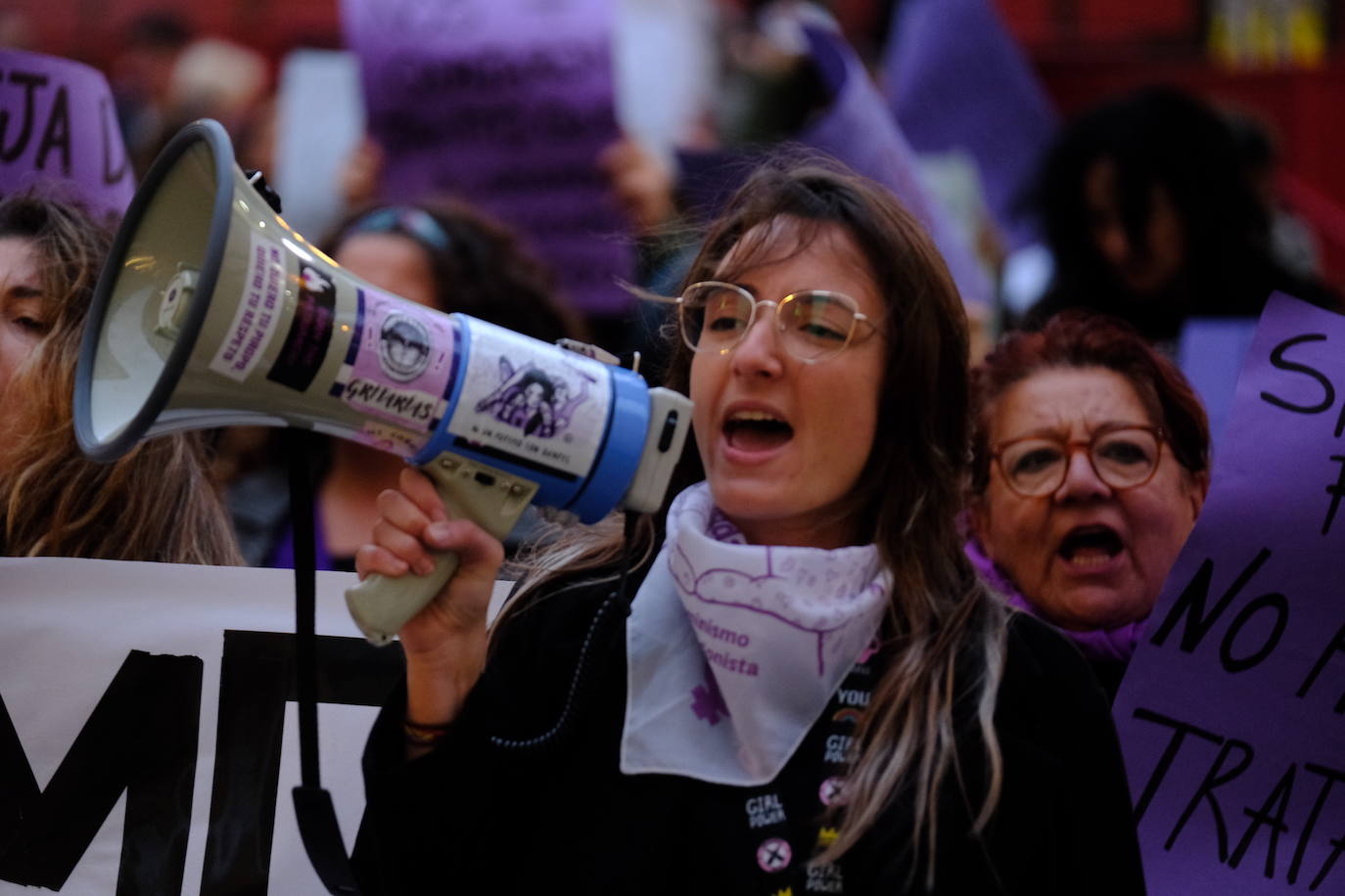Fotos II: Manifestación 8-M en Cádiz