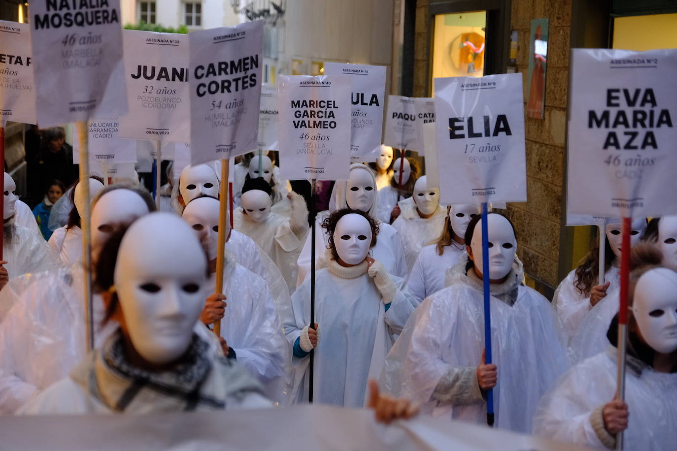 Fotos II: Manifestación 8-M en Cádiz