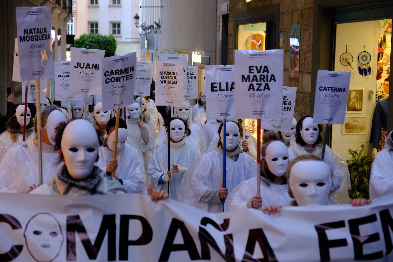 Fotos II: Manifestación 8-M en Cádiz