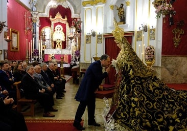 Devesa pregona a la Virgen de las Penas en su despedida