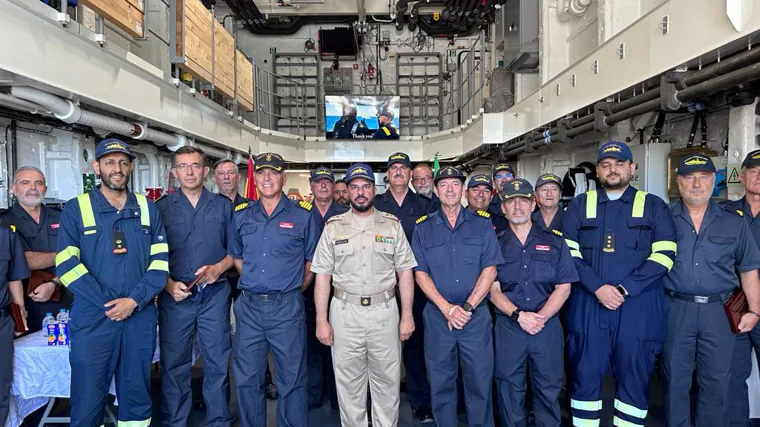 La Armada Española culmina su adiestramiento a la Marina Real Saudí