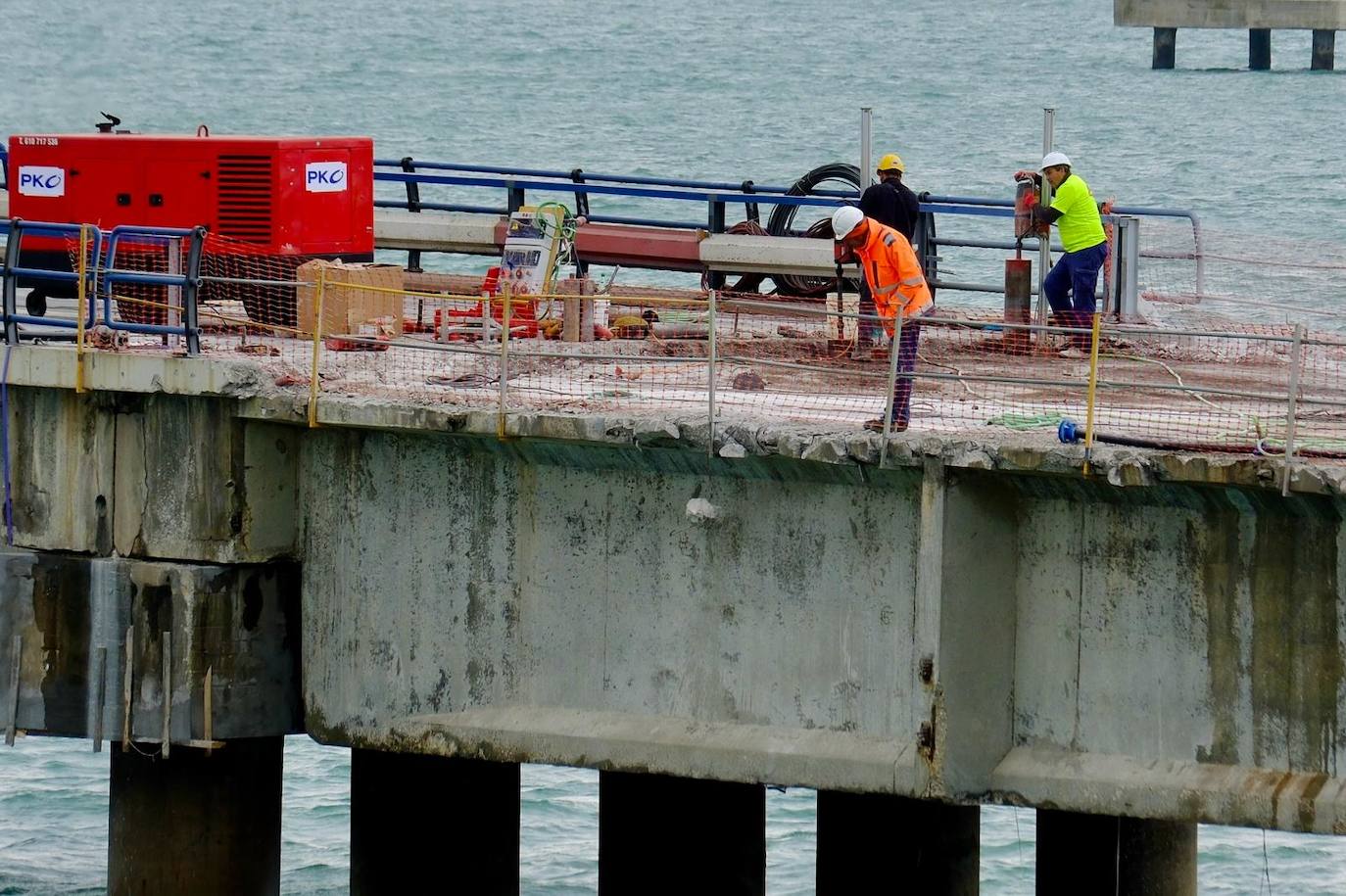 La evolución del Puente Carranza de Cádiz tras las obras, en fotos