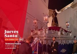 Jueves Santo en Cádiz, en directo: sigue la Semana Santa 2024