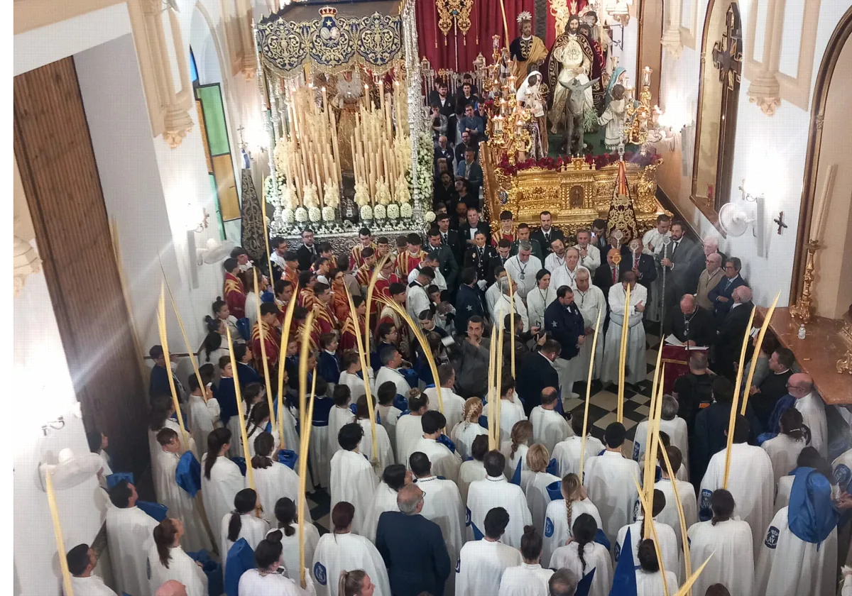 Directo | Así ha sido el Domingo de Ramos en Cádiz: La Sagrada Cena regresa a su templo y el Despojado se quedará en Catedral hasta el sábado