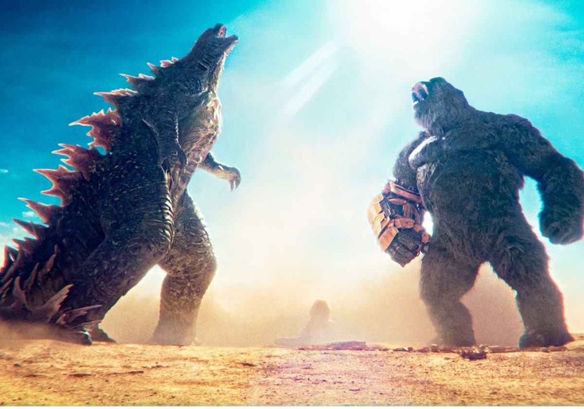 Los bestias King Kong y Godzilla pelean en Cádiz.