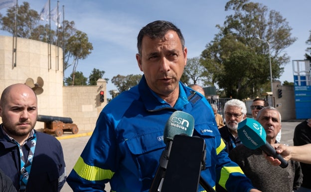 José Esteban Cruz Monte, presidente del Comité de Empresa «Navantia».