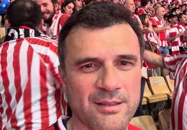 Bruno García asiste a la final de la Copa del Rey: «Cumplo hoy un sueño de la infancia»