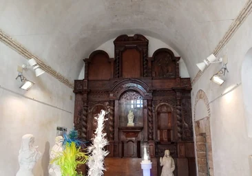 Así es el retablo del Castillo de Santa Catalina