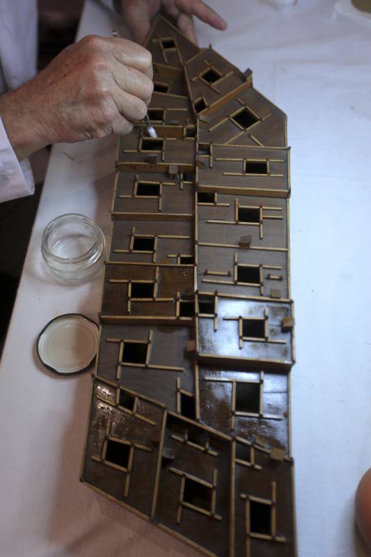 Fotos: Así está siendo la restauración de la Maqueta de Cádiz