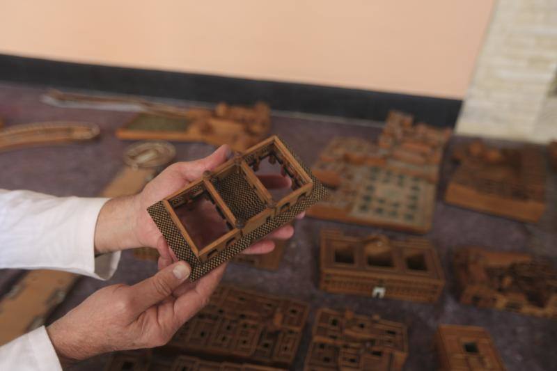 Fotos: Así está siendo la restauración de la Maqueta de Cádiz