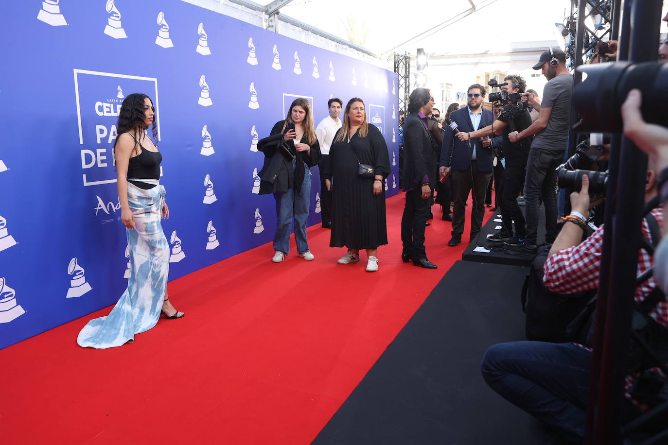 Fotos: la alfombra roja en el concierto homenaje de los Latin Grammy a Paco de Lucía