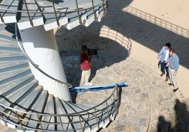 El alcalde de Cádiz visitó el lunes la zona de la escalera de caracol
