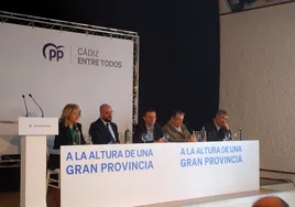 El PP de Cádiz reclama atención del Gobierno: infraestructuras, Gibraltar y narcotráfico