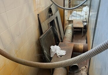 Denuncian el «penoso estado» de la lavandería del Hospital de Jerez